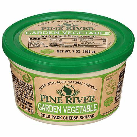 Pine River Garden Vegetable Cheese Spread